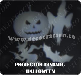 proiector de lumini cu motive halloween laser motion